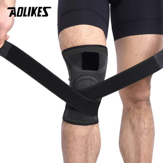 AOLIKES 1PCS 2020 Knee Support Professional Protective Sports Knee