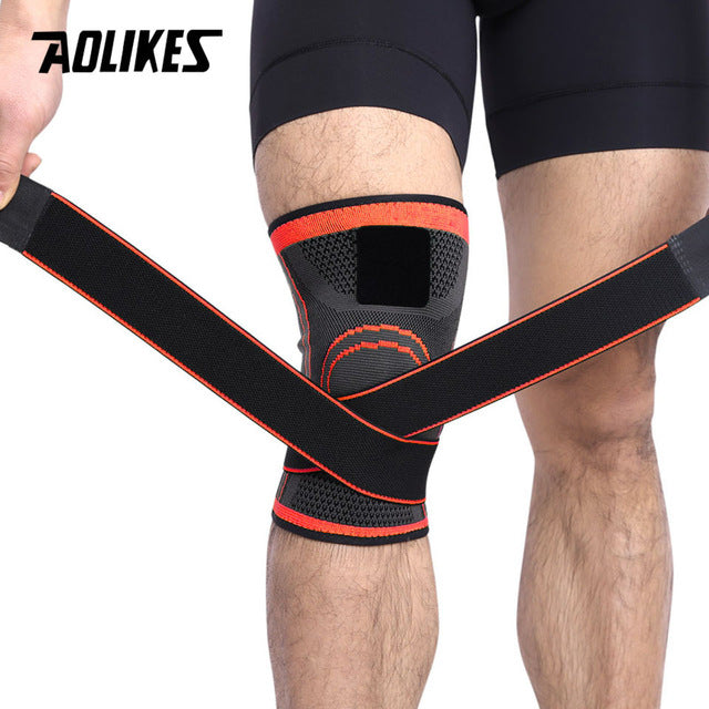 AOLIKES 1PCS 2020 Knee Support Professional Protective Sports Knee