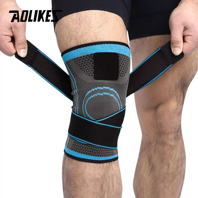AOLIKES 1PCS 2020 Knee Support Professional Protective Sports Knee