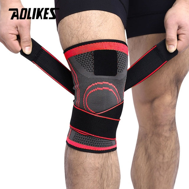 AOLIKES 1PCS 2020 Knee Support Professional Protective Sports Knee