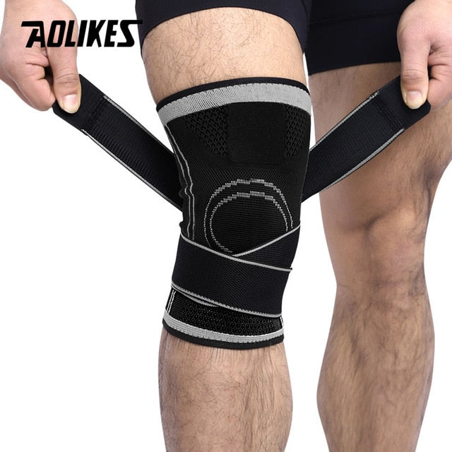 AOLIKES 1PCS 2020 Knee Support Professional Protective Sports Knee